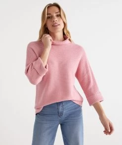 Australian Cotton Batwing Pullover 17 Australian Cotton Batwing Pullover -Women Clothing Sale 035821 676 01