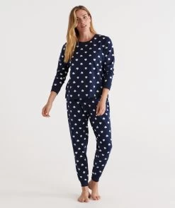 Australian Cotton Heart Pyjama Set