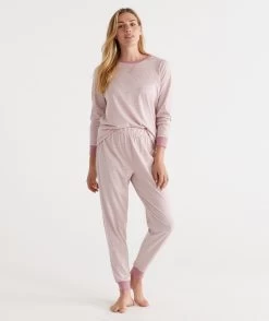 Australian Cotton Stripe Pyjama Set -Women Clothing Sale 035846 690 01 1 1