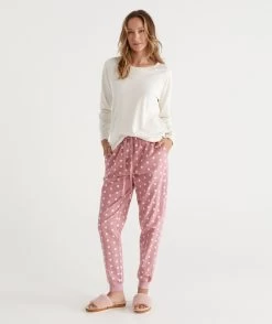 Spot Print Flannelette Pyjama Pant