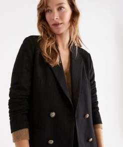 Ponte Blazer -Women Clothing Sale 035921 001 01 9 1