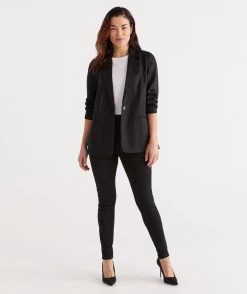 Australian Cotton Black Jegging