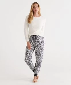 Cotton Animal Print Flannelette Pant