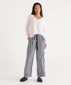 Stripe Wide Leg Pyjama Pant