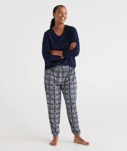 Scarf Print Harem Pant