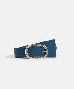 Double Ring Suede Belt