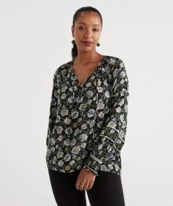 Etched Petal Top