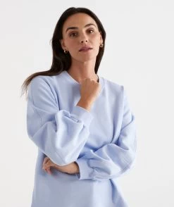 Blouson Sleeve Sweat