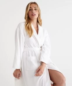 Australian Cotton Towelling Gown 5 Australian Cotton Towelling Gown -Women Clothing Sale 036340 100 01 2