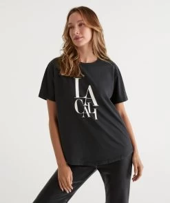 Australian Cotton LA Logo Tee