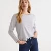 Australian Cotton Classic Stripe Long Sleeve Top