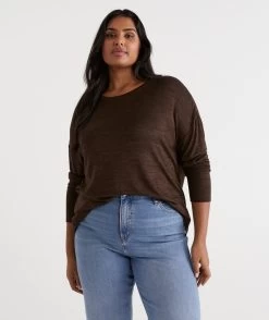 Marle Crew Neck Long Sleeve Top -Women Clothing Sale 036461 204 01 1