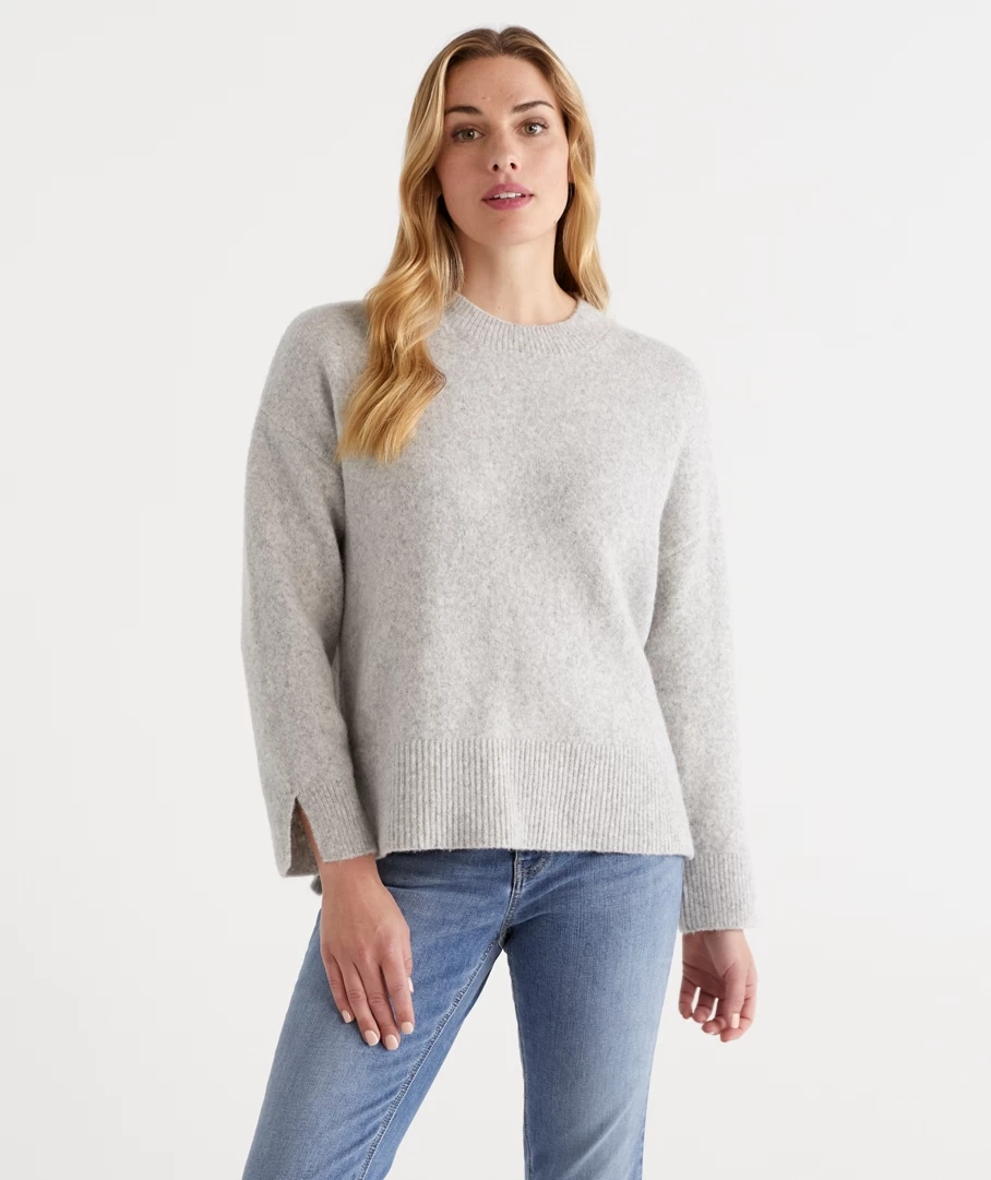 Crew Neck Lofty Pull Over 1 Crew Neck Lofty Pull Over