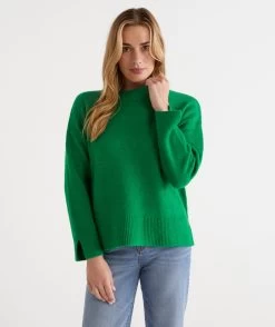 Crew Neck Lofty Pull Over 6 Crew Neck Lofty Pull Over -Women Clothing Sale 036488 388 01