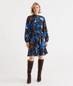 ABSTRACT GEOMETRIC DRESS -Women Clothing Sale 036506 404 01 4