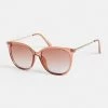 Lucena Crystal Coffee Sunglasses