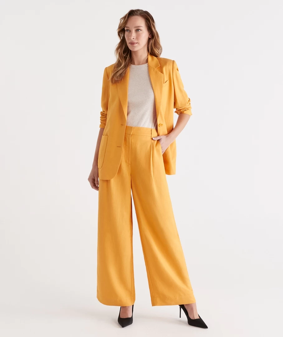 Pleated Wide Leg Pant 3 Pleated Wide Leg Pant - Image 3