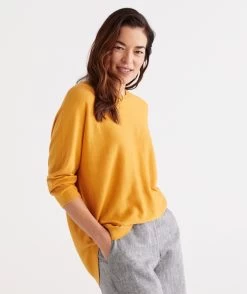 Cotton Curved Hem Pull Over -Women Clothing Sale 036632 206 01 3