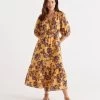 MUSTARD VINE DRESS