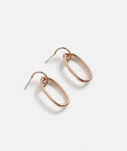 ROSE GOLD DROP EARRING