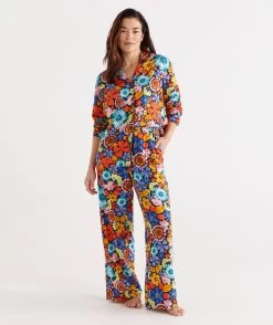 Floral Print Pyjama Set -Women Clothing Sale 036686 910 01 5