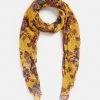 Mustard Vine Floral Scarf