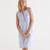 Australian Cotton Gingham Sleeveless Nightie