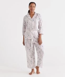 Ditsy Gingham Pyjama Set -Women Clothing Sale 036784 656 01 7
