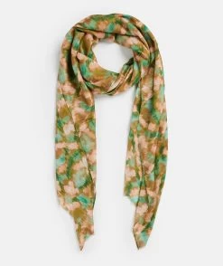 Leaf Watercolour Scarf