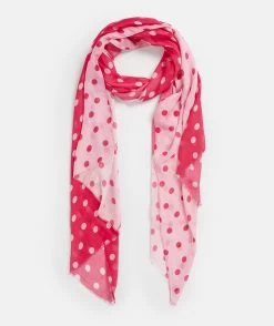 Pink Spot Scarf