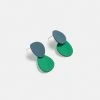Opal Matte Drop Earring