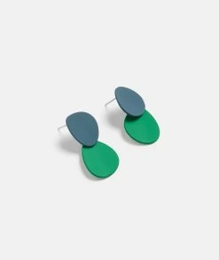 Opal Matte Drop Earring
