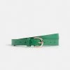 Emerald Leather Belt