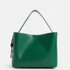 Emerald Buckle Detail Crossbody Bag