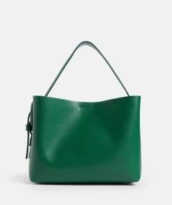 Emerald Buckle Detail Crossbody Bag