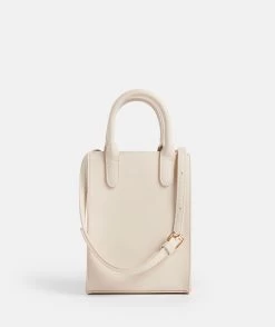 Natural Top Handle Crossbody Bag