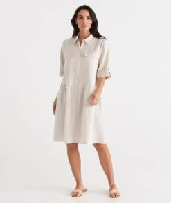UTILITY SHIRT DRESS -Women Clothing Sale 036836 119 01 6