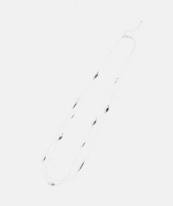 Silver Layered Pendant Necklace