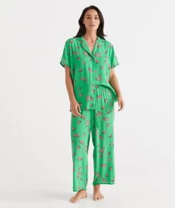 Strawberry Relaxed Pyjama Set -Women Clothing Sale 036863 330 01 5