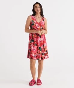 Floral Bloom Nightie -Women Clothing Sale 036867 693 01 3