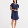 Contrast Trim T-Shirt Nightie