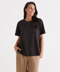 Australian Cotton Swing Tee -Women Clothing Sale 036876 001 01 13