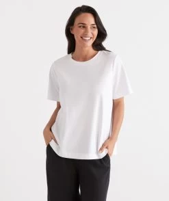 Australian Cotton Swing Tee -Women Clothing Sale 036876 100 01 13