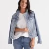 AUSTRALIAN COTTON LIGHT BLUE DENIM JACKET