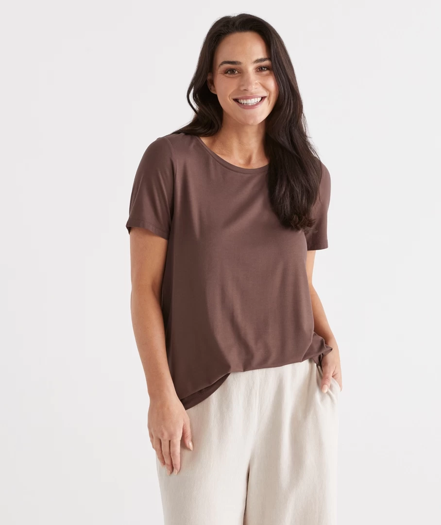 Pleat Back Tee 19 Pleat Back Tee - Image 19