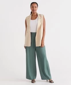 ECO VERO SOFT PLEAT PANT -Women Clothing Sale 036899 319 01 7