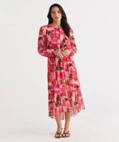 HOTHOUSE FLORAL DRESS -Women Clothing Sale 036912 650 01 3