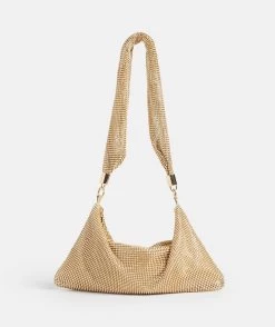 Gold Glow Mesh Bag