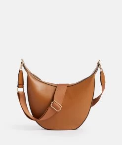 Tan Moon Bag